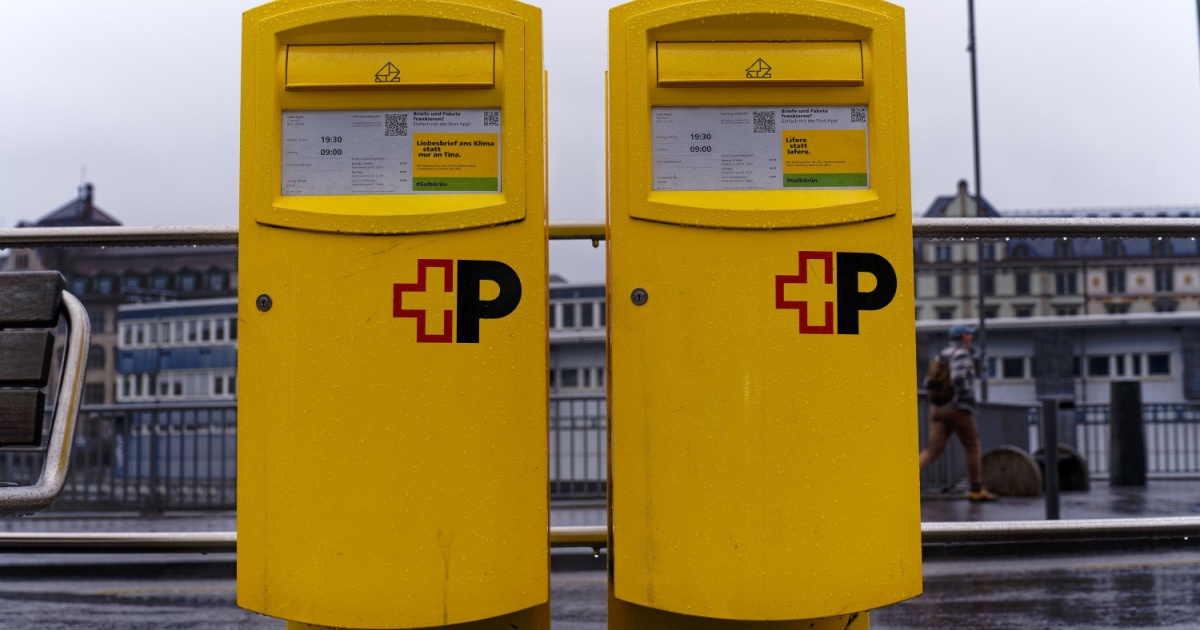 Swiss Post blocked from increasing most of its prices in 2026