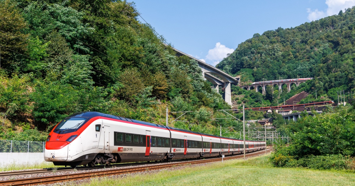 Train travel in Switzerland hits new record high