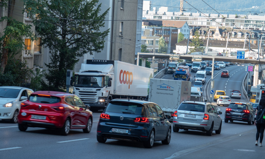 Switzerland now has twice as many vehicles as it did in 1980