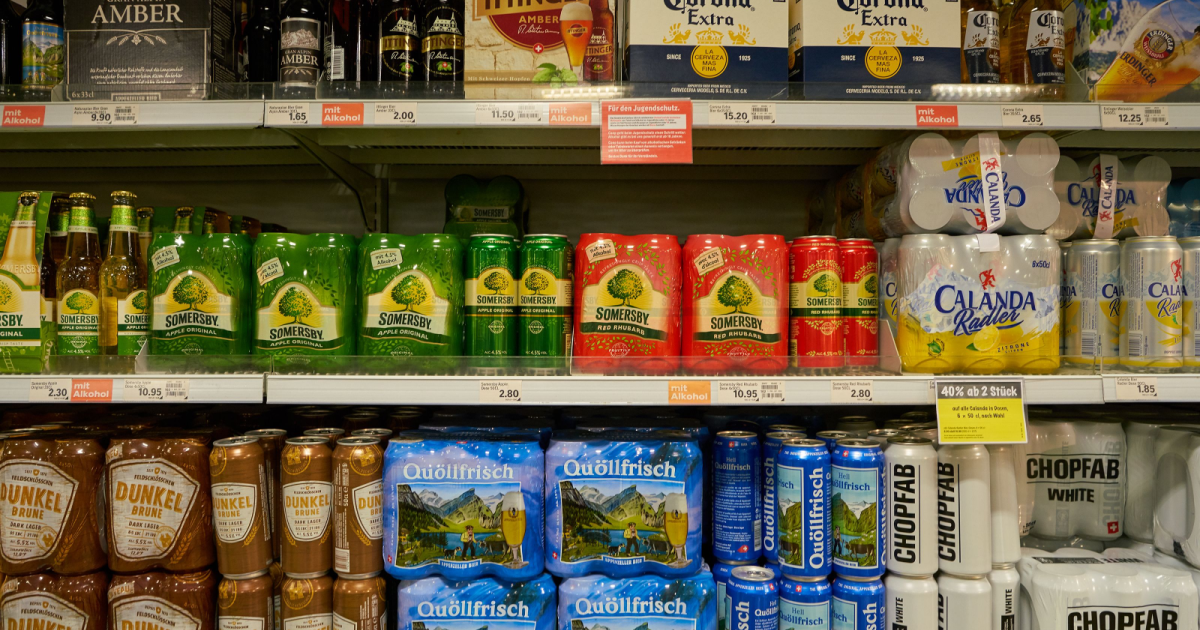 Beer sales in Switzerland dropped 1,8 percent in 2025