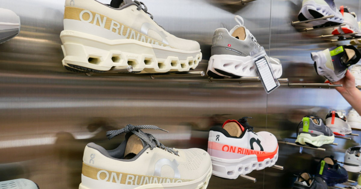 On shoes being sued for causing an “embarrassing squeak with every step"