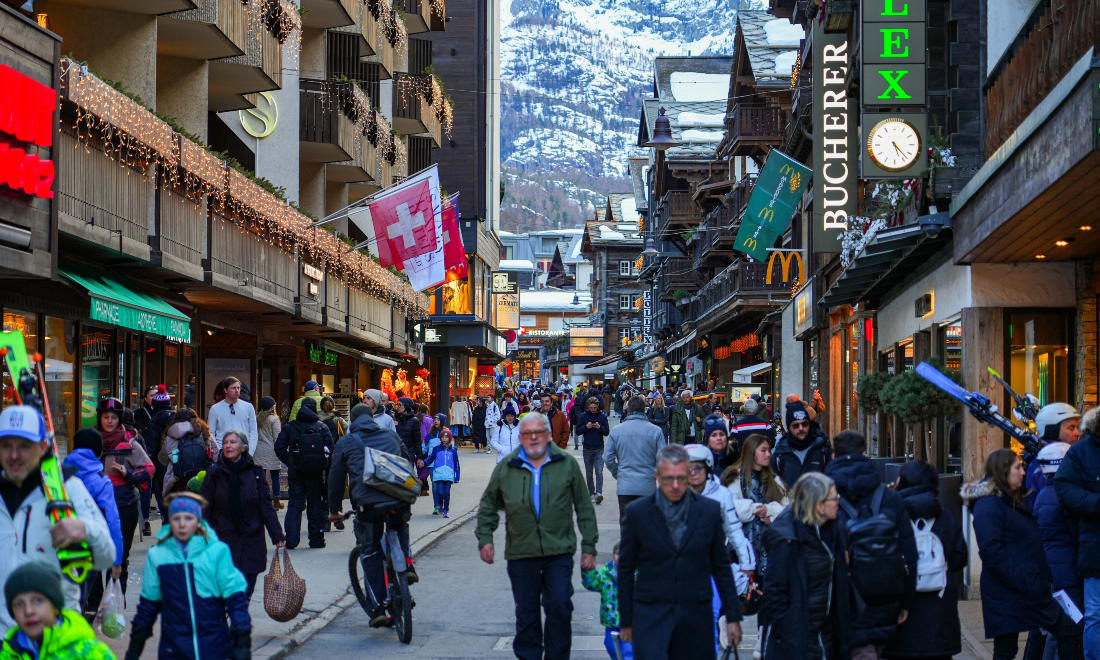 Switzerland hails record year for tourism: Who visited most in 2024?