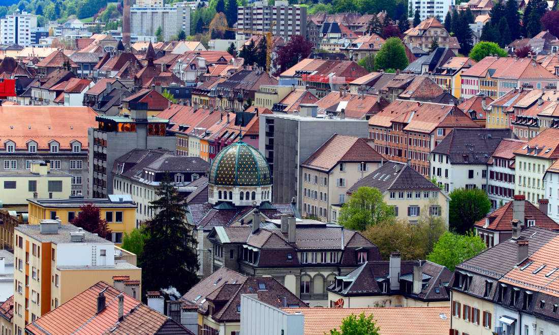 Which Swiss cantons have the cheapest rental costs?