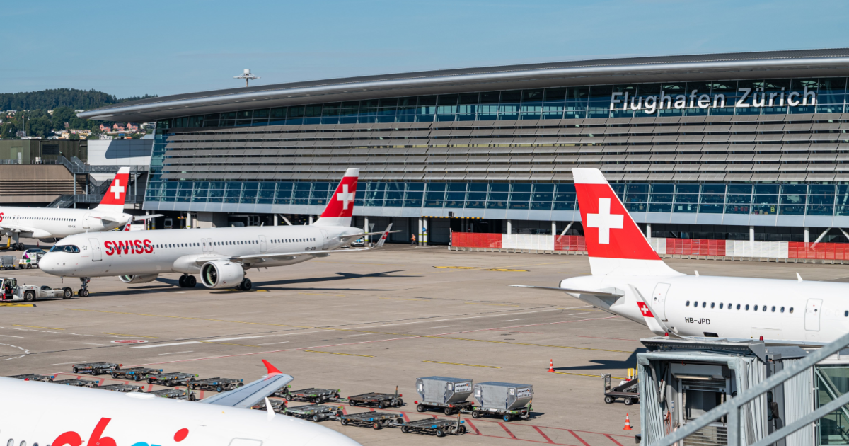 Zurich Airport records highest ever passenger numbers