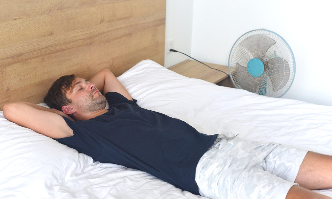 5 ways to sleep well during a heatwave in Switzerland