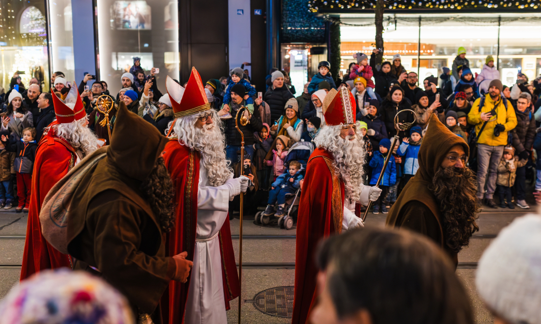 Samichlaus and Schmutzli: Meet the Swiss Santa Claus and his helper